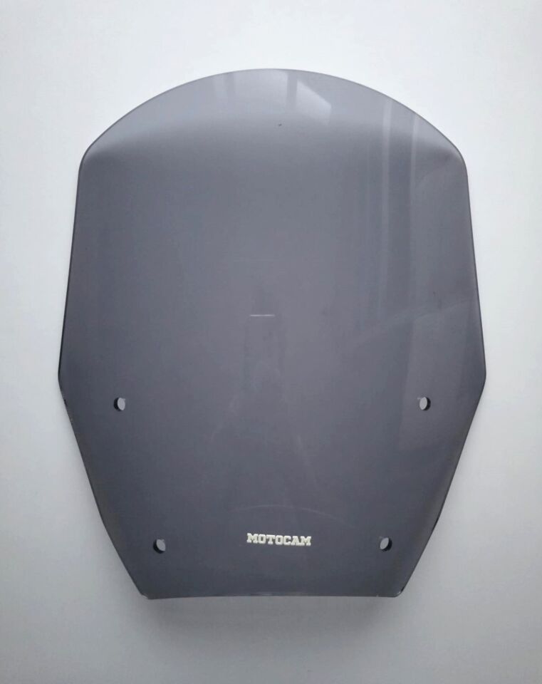 MOTOCAM Bmw R 1300 GS Ön Cam 2023-2026 Model 38cm Füme Renkli 4mm ORİJİNAL BOYLU