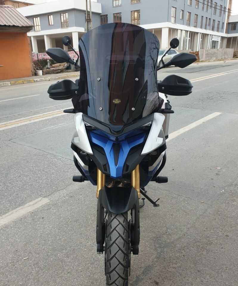 MOTOCAM Voge DSX 525 Ön Cam 2023-2026 Model 65cm Siyah Renkli 4mm UZUN CAM