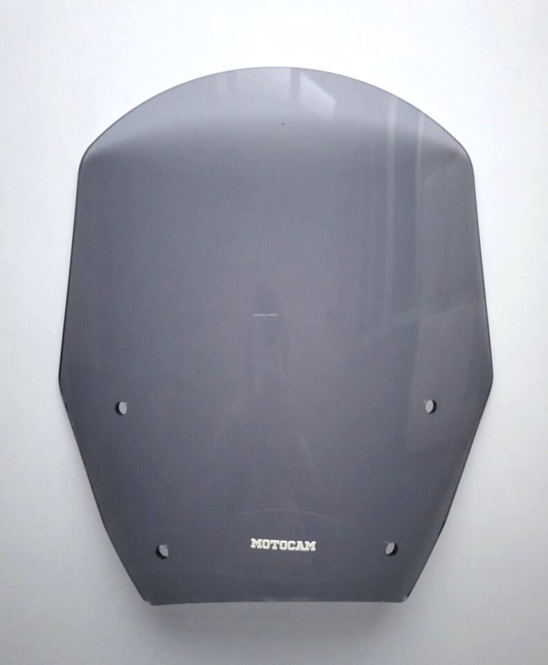 MOTOCAM Bmw R 1300 GS Ön Cam 2023-2026 Model 38cm Füme Renkli 4mm ORİJİNAL BOYLU