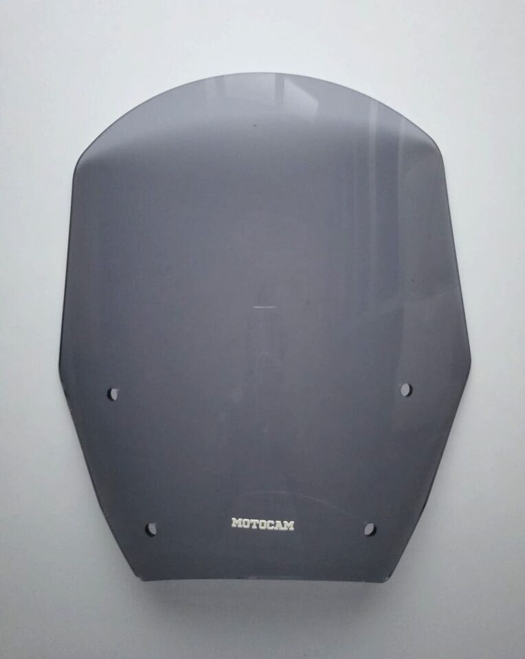 MOTOCAM Bmw R 1300 GS Ön Cam 2023-2026 Model 38cm Füme Renkli 4mm ORİJİNAL BOYLU