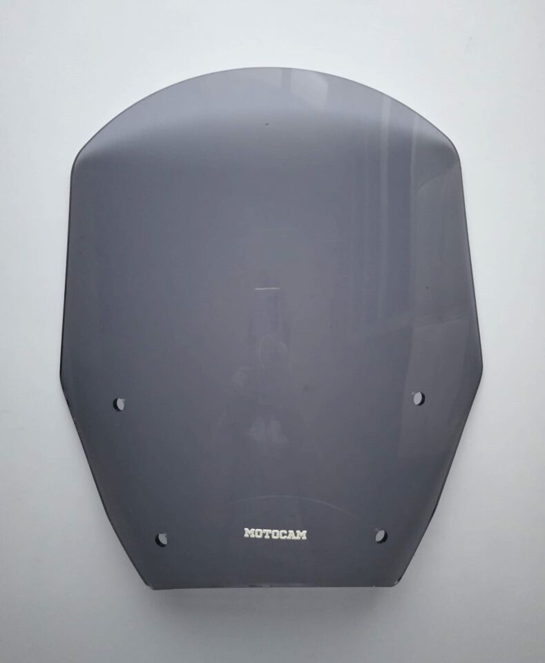 MOTOCAM Bmw R 1300 GS Ön Cam 2023-2026 Model 38cm Füme Renkli 4mm ORİJİNAL BOYLU