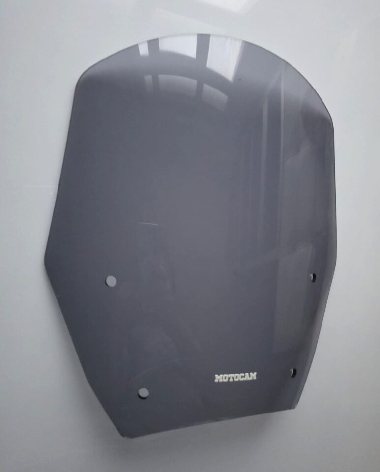 MOTOCAM Bmw R 1300 GS Ön Cam 2023-2026 Model 38cm Füme Renkli 4mm ORİJİNAL BOYLU