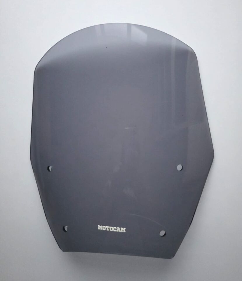 MOTOCAM Bmw R 1300 GS Ön Cam 2023-2026 Model 38cm Füme Renkli 4mm ORİJİNAL BOYLU