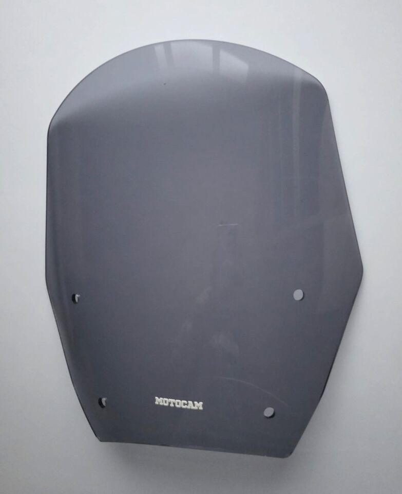 MOTOCAM Bmw R 1300 GS Ön Cam 2023-2026 Model 38cm Füme Renkli 4mm ORİJİNAL BOYLU