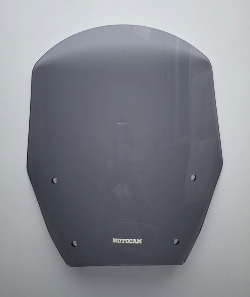 MOTOCAM Bmw R 1300 GS Ön Cam 2023-2026 Model 38cm Füme Renkli 4mm ORİJİNAL BOYLU