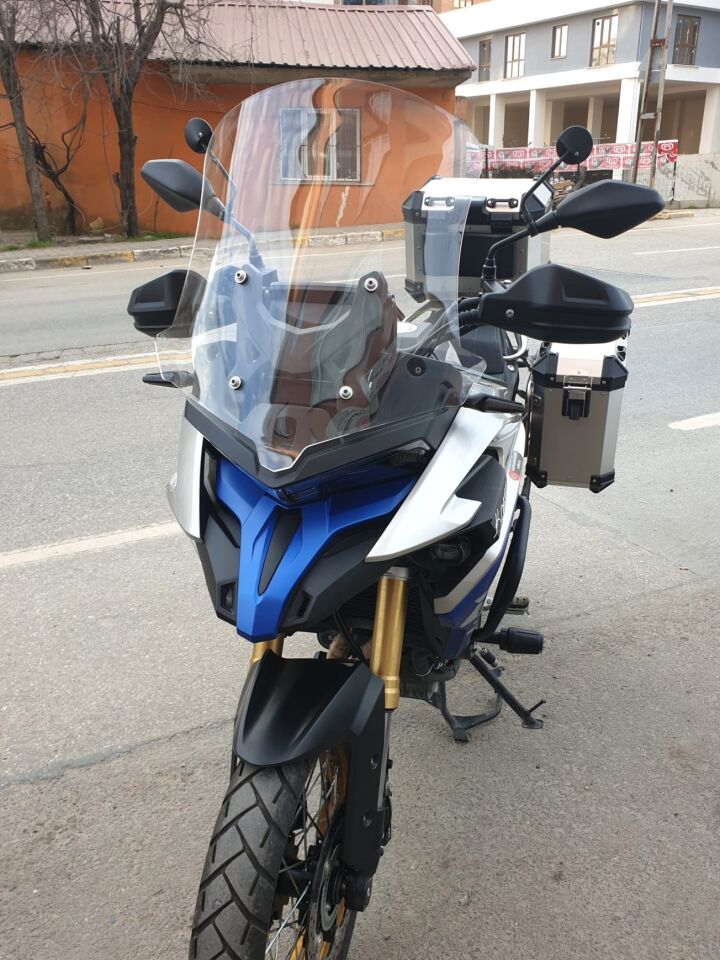 MOTOCAM Voge DSX 525 Ön Cam 2023-2026 Model 65cm Şeffaf Renkli 4mm UZUN CAM