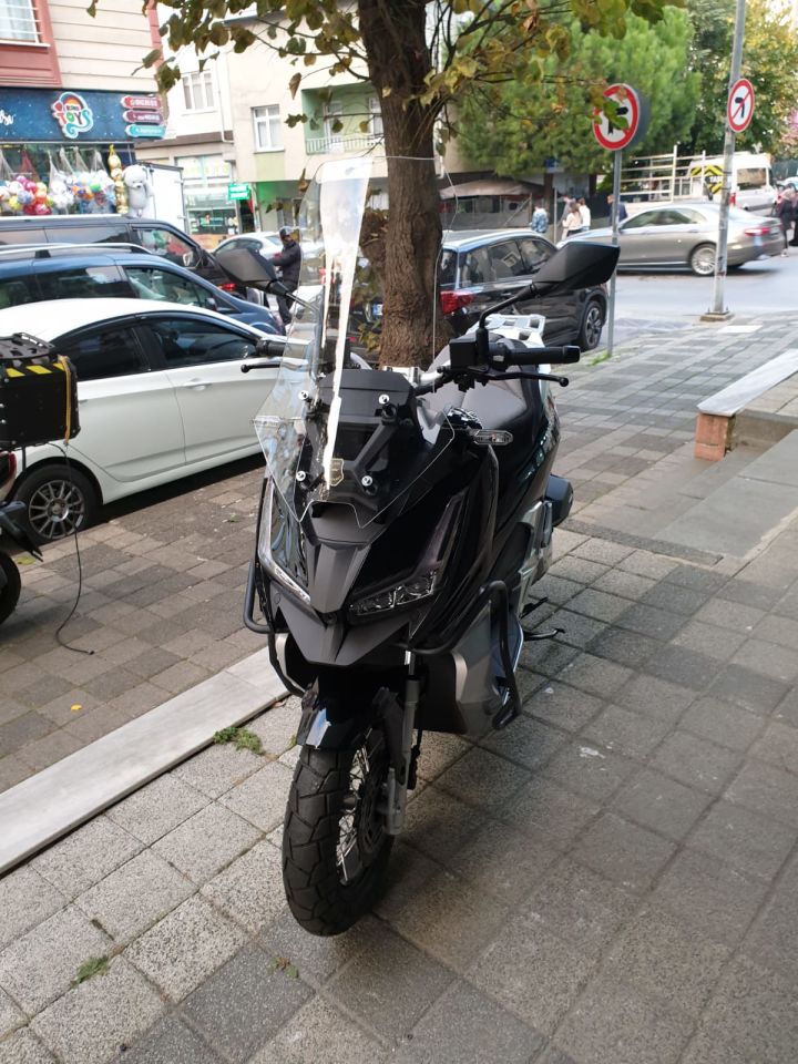 Barossa ADV 125 Ön Cam 2024 Model 68 CM - Şeffaf Renkli
