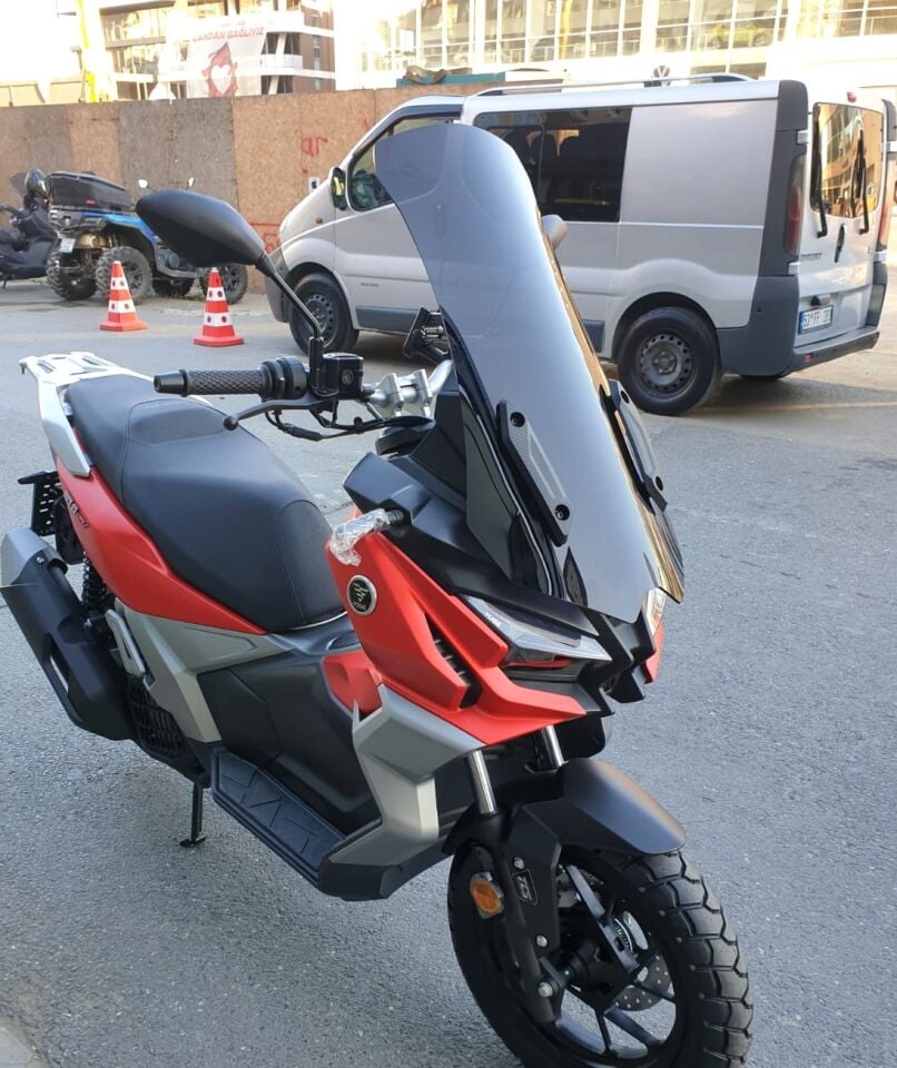 MOTOCAM Voge SR1 ADV Ön Cam 2023-2026 Model 71cm Siyah Renkli 4mm