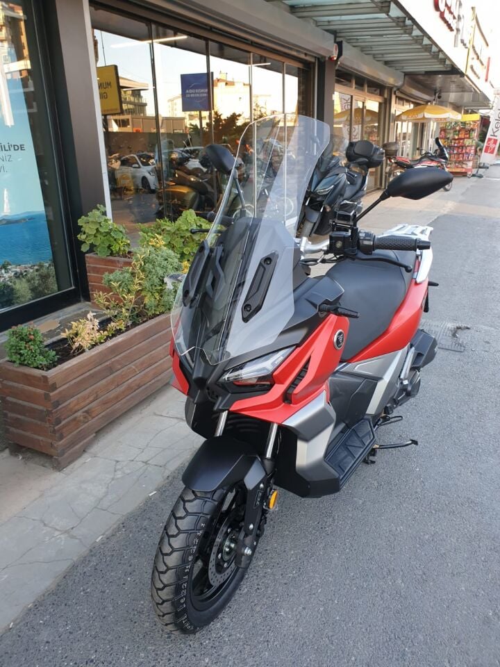 MOTOCAM Voge SR1 ADV Ön Cam 2023-2026 Model 71cm Şeffaf Renkli 4mm