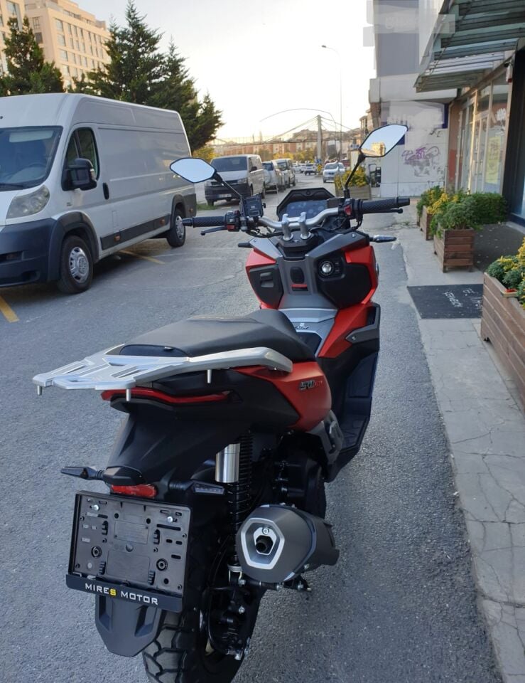 MOTOCAM Voge SR1 ADV Ön Cam 2023-2026 Model 71cm Şeffaf Renkli 4mm