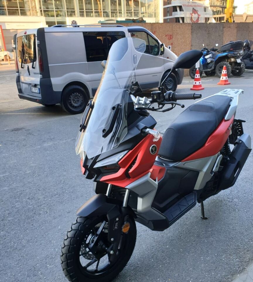 MOTOCAM Voge SR1 ADV Ön Cam 2023-2026 Model 71cm Şeffaf Renkli 4mm