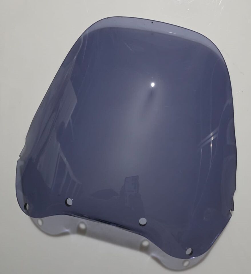 MOTOCAM Honda Africa Twin XRV 750 Ön Cam 1998-2003 Model 38cm Füme Renkli 4mm