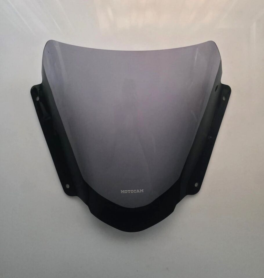 MOTOCAM Suzuki Burgman AN 400 Ön Cam 2017-2026 Model 38cm Füme Renkli 4mm KISA SPORTİF