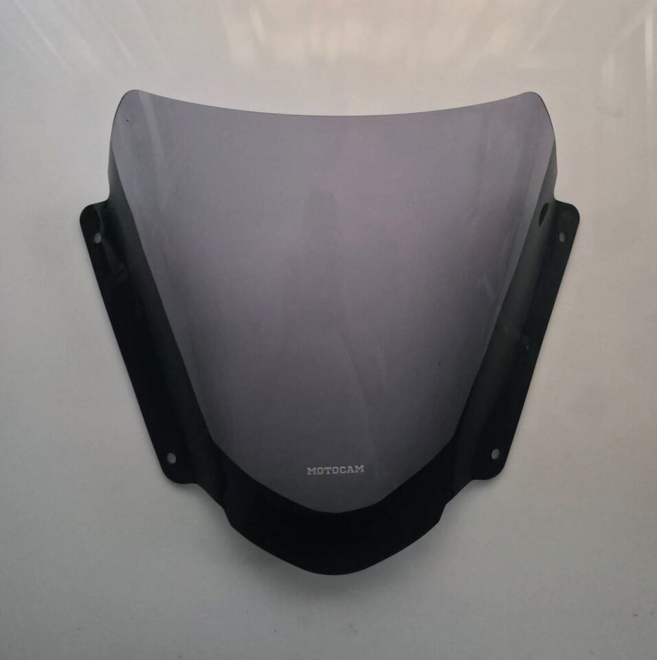 MOTOCAM Suzuki Burgman AN 400 Ön Cam 2017-2026 Model 38cm Füme Renkli 4mm KISA SPORTİF