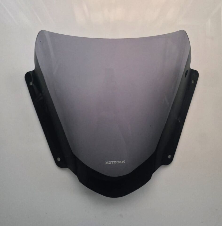 MOTOCAM Suzuki Burgman AN 400 Ön Cam 2017-2026 Model 38cm Füme Renkli 4mm KISA SPORTİF