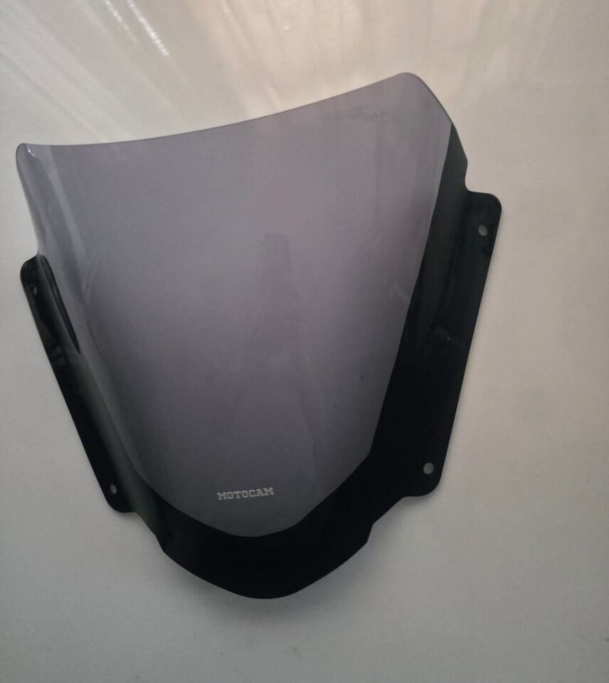 MOTOCAM Suzuki Burgman AN 400 Ön Cam 2017-2026 Model 38cm Füme Renkli 4mm KISA SPORTİF