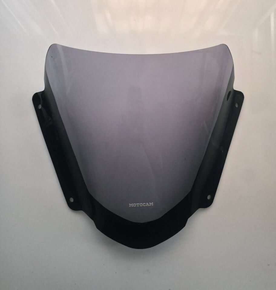 MOTOCAM Suzuki Burgman AN 400 Ön Cam 2017-2026 Model 38cm Füme Renkli 4mm KISA SPORTİF