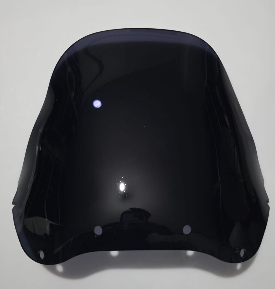 MOTOCAM Honda Africa Twin XRV 750 Ön Cam 1998-2003 Model 38cm Siyah Renkli 4mm