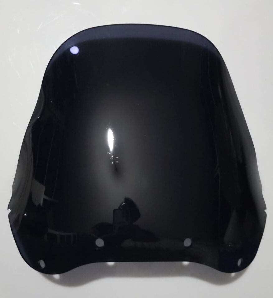 MOTOCAM Honda Africa Twin XRV 750 Ön Cam 1998-2003 Model 38cm Siyah Renkli 4mm