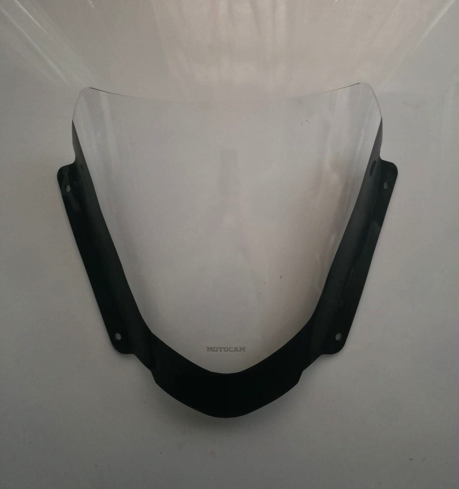 MOTOCAM Suzuki Burgman AN 400 Ön Cam 2017-2026 Model 38cm Şeffaf Renkli 4mm KISA SPORTİF
