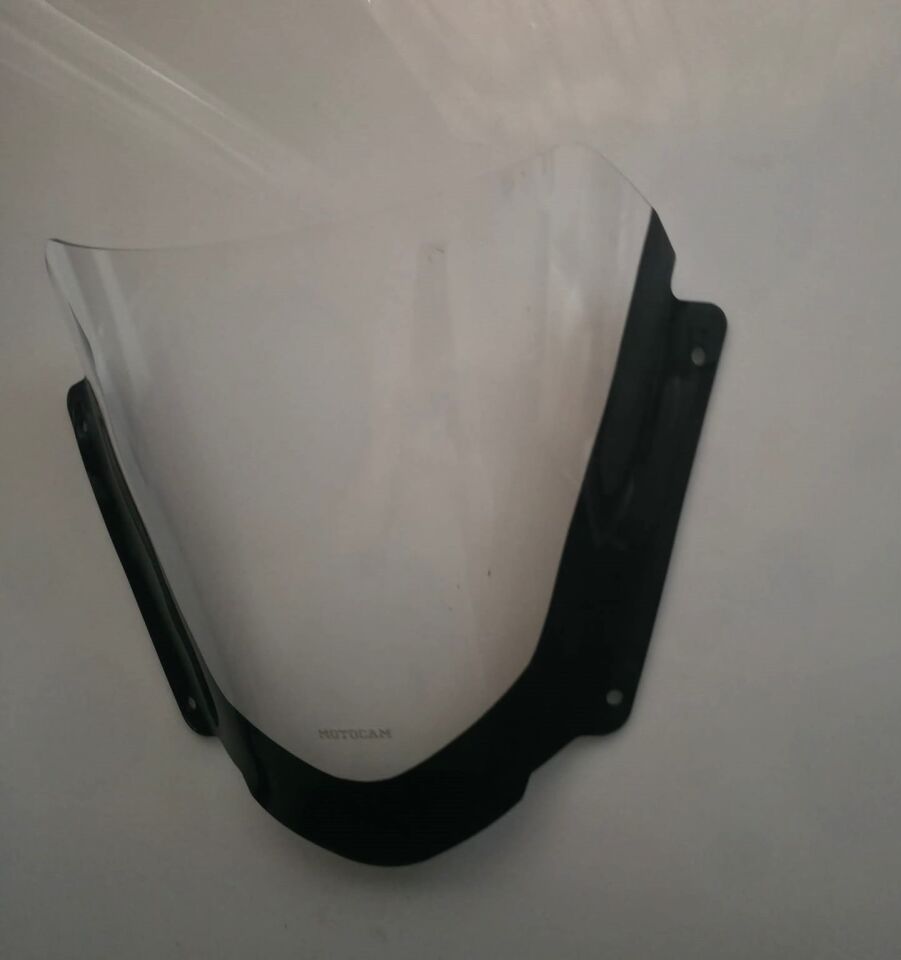 MOTOCAM Suzuki Burgman AN 400 Ön Cam 2017-2026 Model 38cm Şeffaf Renkli 4mm KISA SPORTİF