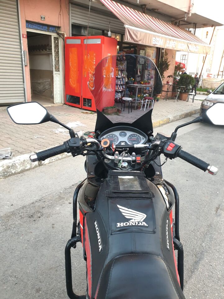 MOTOCAM Honda CBF 150 Ön Cam 2005-2017 Model 51cm Füme Renkli 4mm