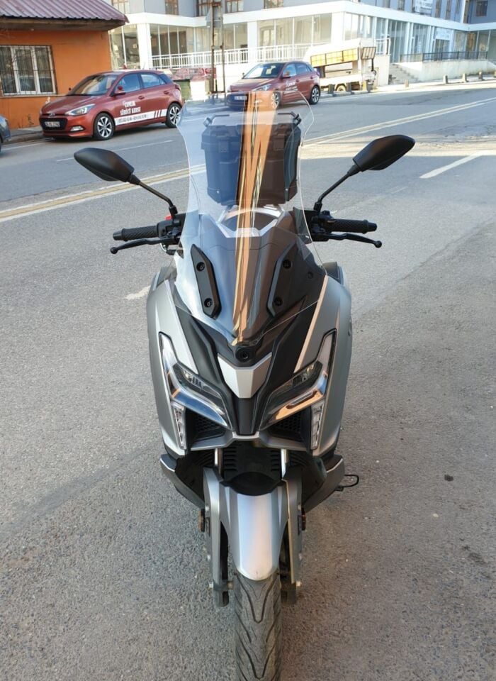 MOTOCAM Voge SR1 Ön Cam 2023-2026 Model 72cm Şeffaf Renkli 4mm UZUN