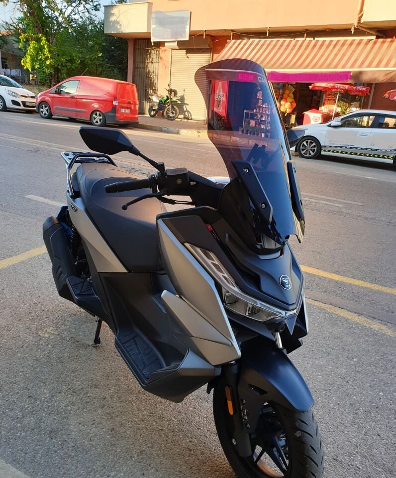 MOTOCAM Voge SR3 Ön Cam 2023-2026 Model 63cm Siyah Renkli 4mm