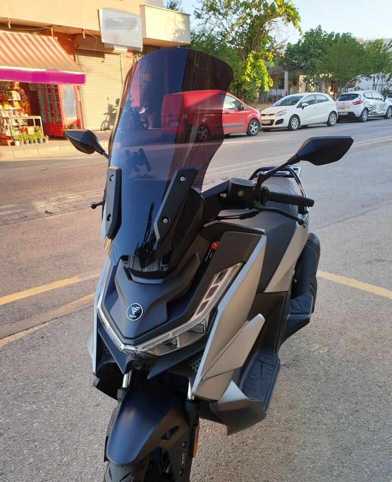 MOTOCAM Voge SR3 Ön Cam 2023-2026 Model 63cm Siyah Renkli 4mm