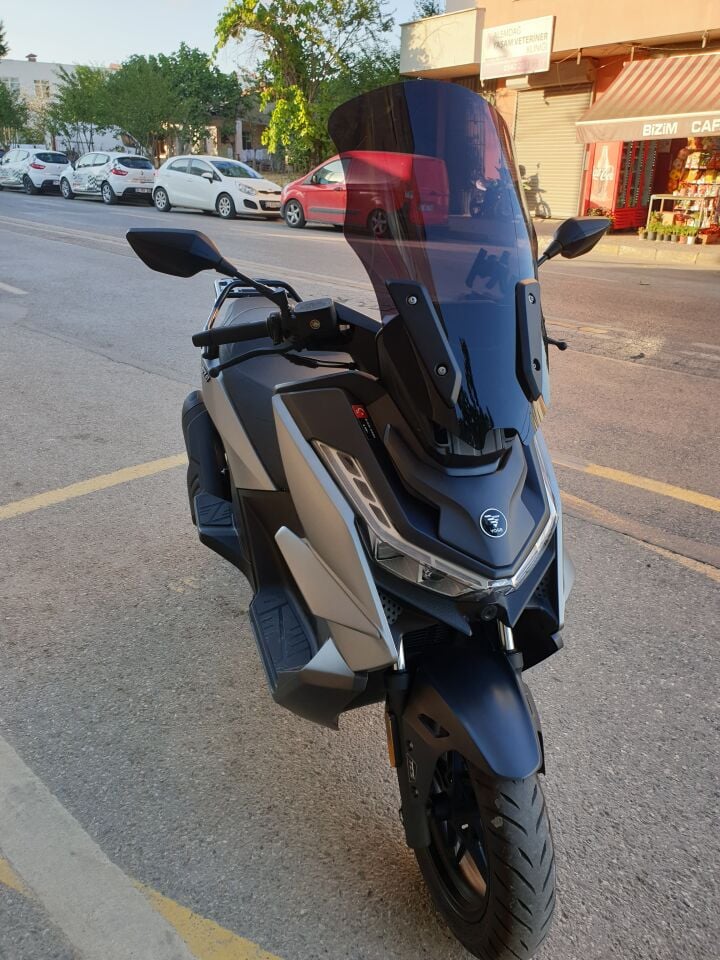 MOTOCAM Voge SR3 Ön Cam 2023-2026 Model 63cm Siyah Renkli 4mm