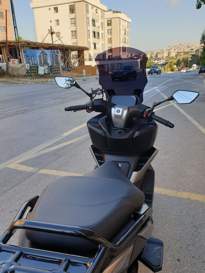 MOTOCAM Voge SR3 Ön Cam 2023-2026 Model 63cm Siyah Renkli 4mm