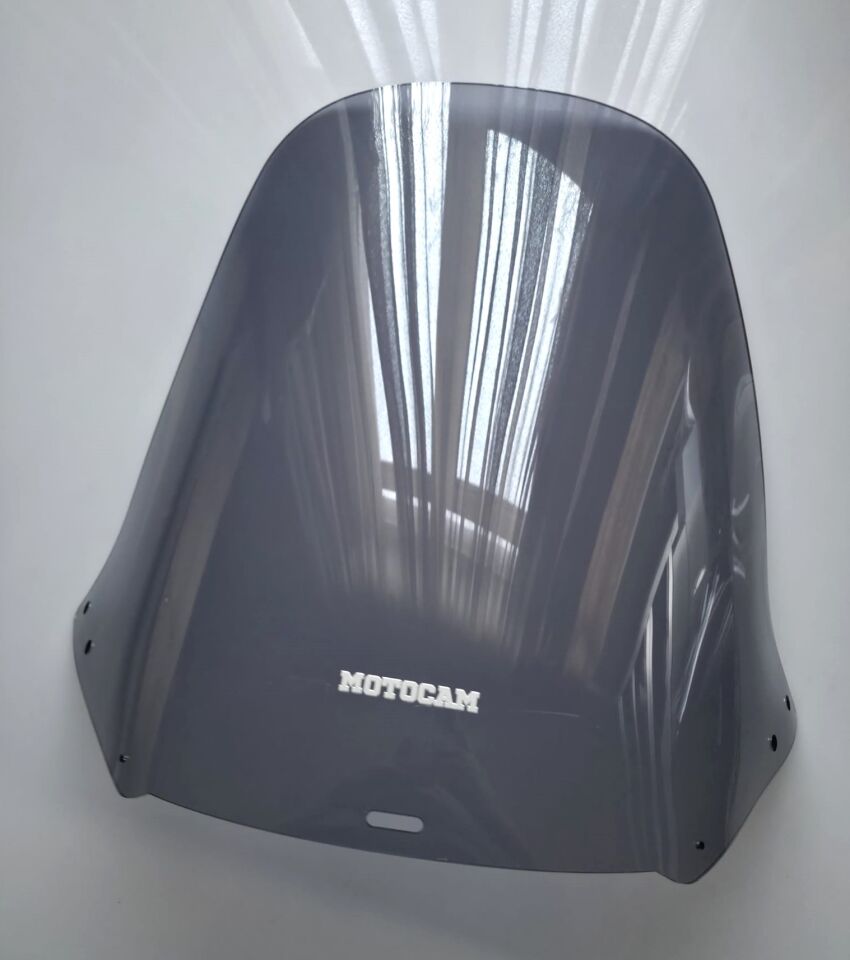 MOTOCAM Honda CN 250 Ön Cam 1986-2001 Model 51cm Füme Renkli 4mm