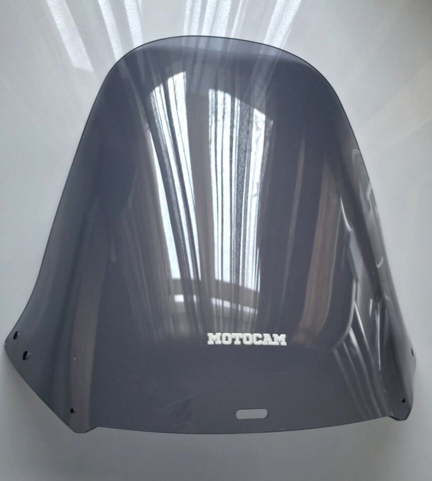 MOTOCAM Honda CN 250 Ön Cam 1986-2001 Model 51cm Füme Renkli 4mm