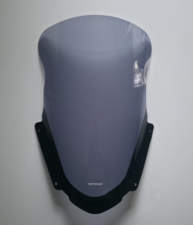 MOTOCAM Suzuki Burgman AN 400 Ön Cam 2017-2026 Model 66cm Füme Renkli 4mm UZUN CAM