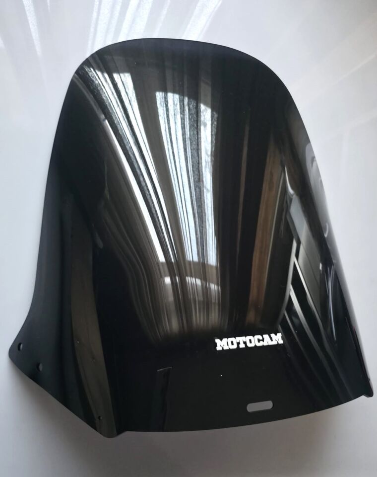 MOTOCAM Honda CN 250 Ön Cam 1986-2001 Model 51cm Siyah Renkli 4mm