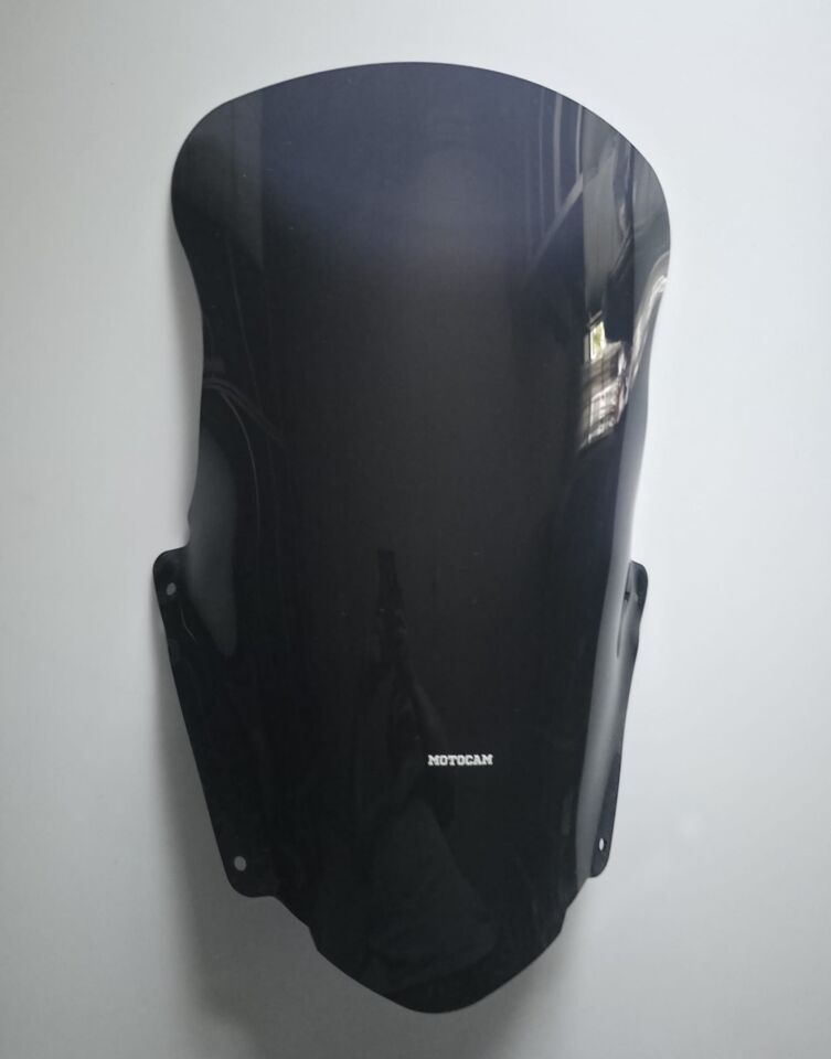 MOTOCAM Suzuki Burgman AN 400 Ön Cam 2017-2026 Model 66cm Siyah Renkli 4mm UZUN CAM