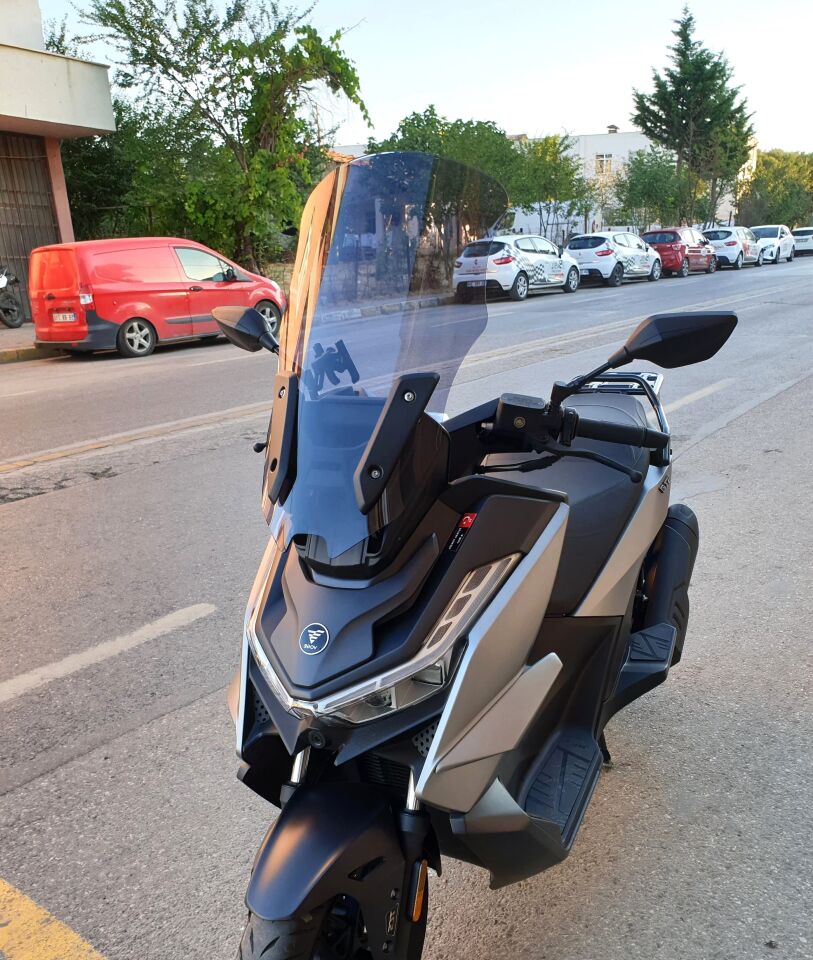 MOTOCAM Voge SR3 Ön Cam 2023-2026 Model 70cm Füme Renk 4mm