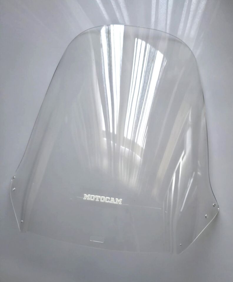 MOTOCAM Honda CN 250 Ön Cam 1986-2001 Model 51cm Şeffaf Renkli 4mm