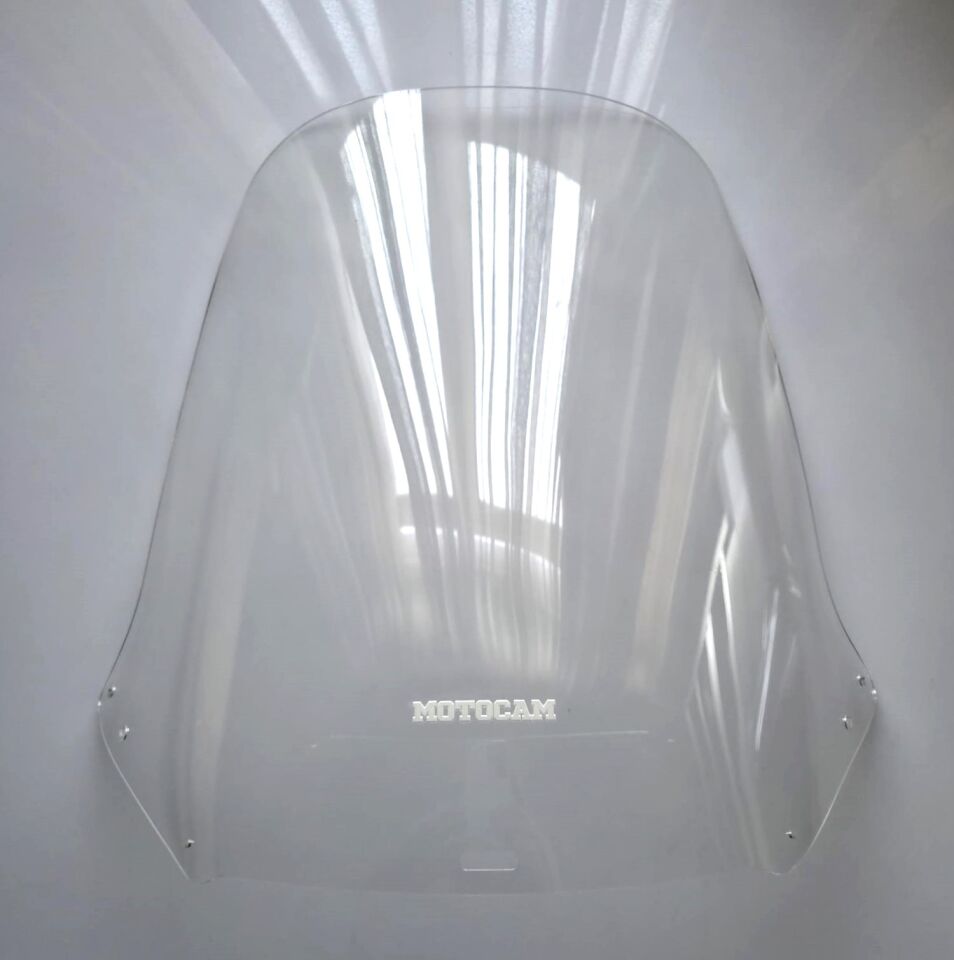 MOTOCAM Honda CN 250 Ön Cam 1986-2001 Model 51cm Şeffaf Renkli 4mm