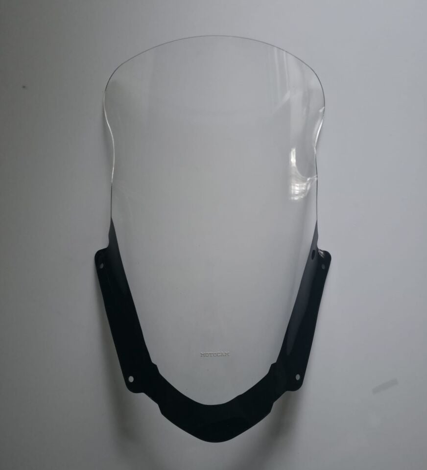 MOTOCAM Suzuki Burgman AN 400 Ön Cam 2017-2026 Model 66cm Şeffaf Renkli 4mm UZUN CAM