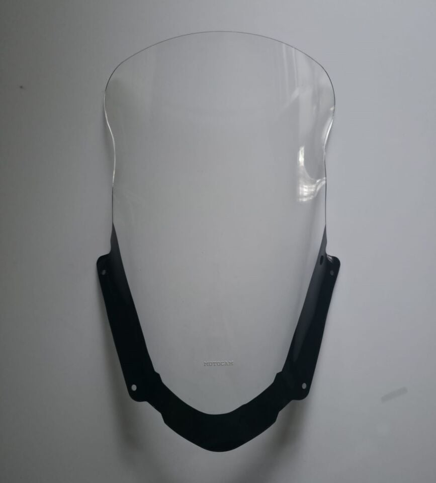 MOTOCAM Suzuki Burgman AN 400 Ön Cam 2017-2026 Model 66cm Şeffaf Renkli 4mm UZUN CAM