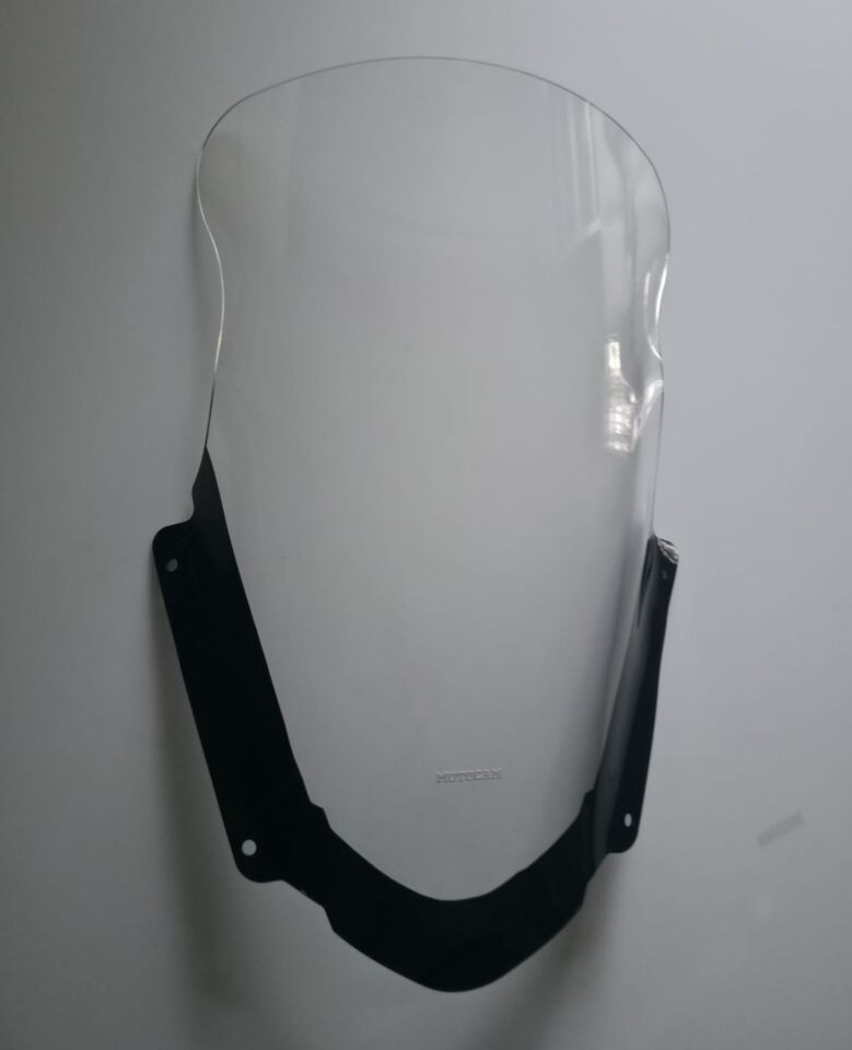 MOTOCAM Suzuki Burgman AN 400 Ön Cam 2017-2026 Model 66cm Şeffaf Renkli 4mm UZUN CAM
