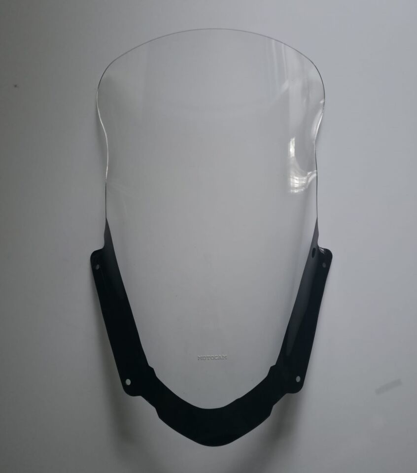 MOTOCAM Suzuki Burgman AN 400 Ön Cam 2017-2026 Model 66cm Şeffaf Renkli 4mm UZUN CAM