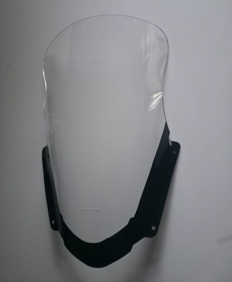MOTOCAM Suzuki Burgman AN 400 Ön Cam 2017-2026 Model 66cm Şeffaf Renkli 4mm UZUN CAM