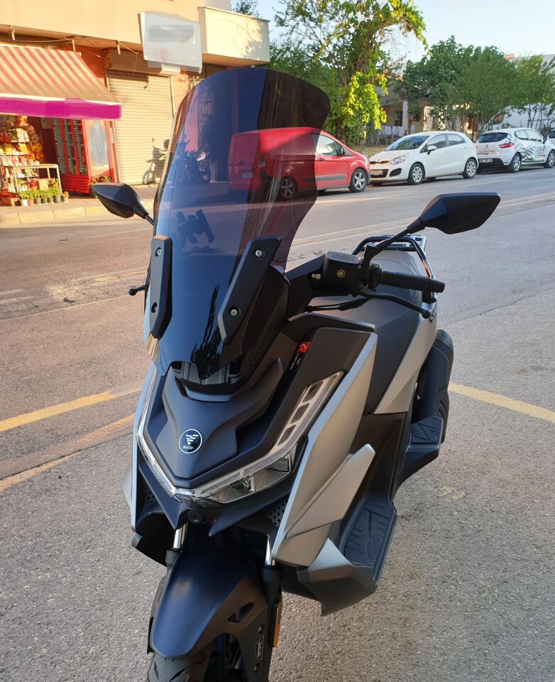 MOTOCAM Voge SR3 Ön Cam 2023-2026 Model 70cm Siyah Renkli 4mm