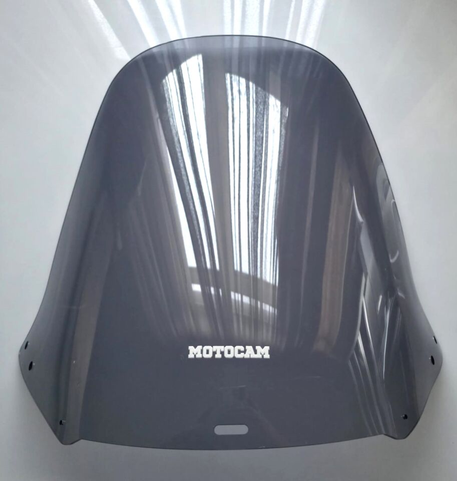 MOTOCAM Honda CN 250 Ön Cam 1986-2001 Model 62cm Füme Renkli 4mm