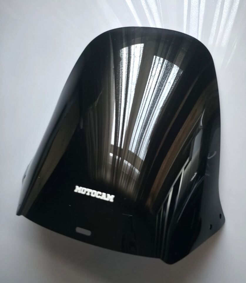 MOTOCAM Honda CN 250 Ön Cam 1986-2001 Model 62cm Siyah Renkli 4mm