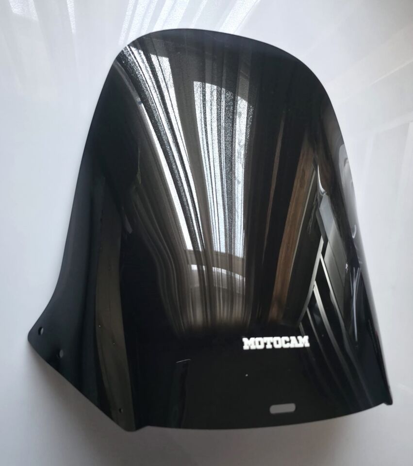 MOTOCAM Honda CN 250 Ön Cam 1986-2001 Model 62cm Siyah Renkli 4mm