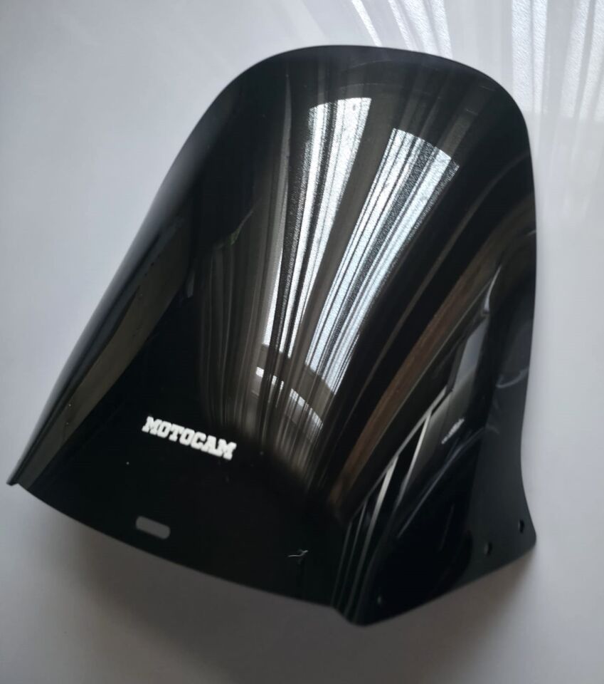 MOTOCAM Honda CN 250 Ön Cam 1986-2001 Model 62cm Siyah Renkli 4mm