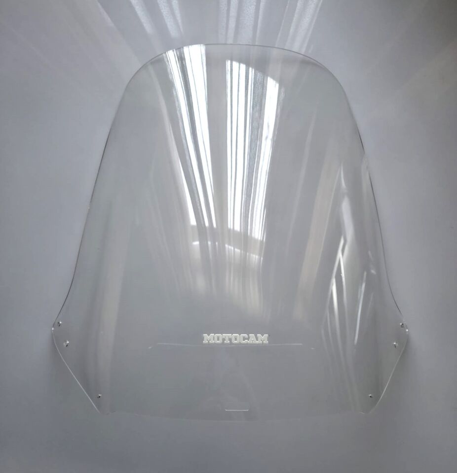 MOTOCAM Honda CN 250 Ön Cam 1986-2001 Model 62cm Şeffaf Renkli 4mm